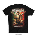 Gianni Vazques 'Combate Global May 9th MMXXVI' Tee (Black) — back