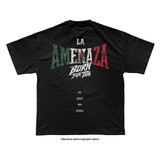 Dylan 'La Amenaza' Capetillo 'TEAM AMENAZA' Tee (Black) — back