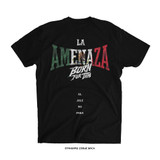 Dylan 'La Amenaza' Capetillo 'TEAM AMENAZA' Tee (Black) — back