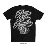 Tracy Cortez 'Para Mis Angeles' Tee (Black) — back