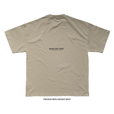 Born For This™ CORE Monogram Tee (Desert Sand) — back