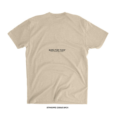 Born For This™ CORE Monogram Tee (Desert Sand) — back