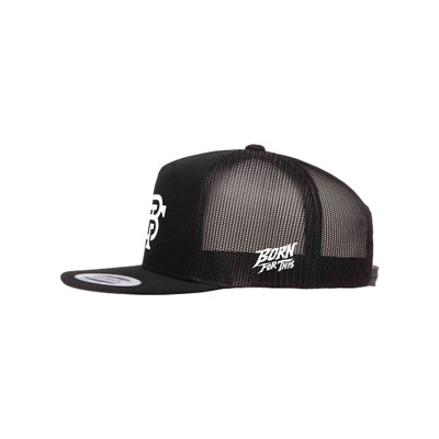 Born For This™ CORE Monogram Trucker Mesh (Black) — view 1