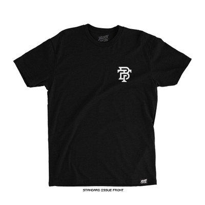 Born For This™ CORE Monogram Tee (Black) — front