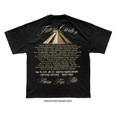 Tracy Cortez 'Azteca' Tee (Black) — back