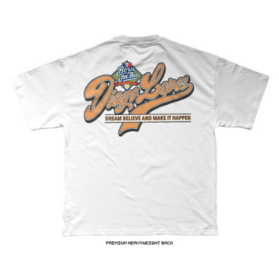 Diego Lopes Bobblehead Vintage Tee (White) — back