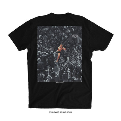 Diego Lopes 'Wrong Tree BIG Back' Tee (Black) — back