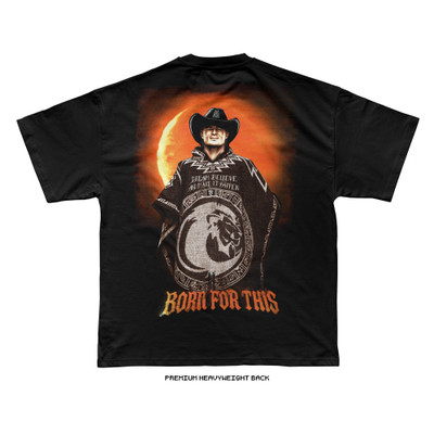 Diego Lopes Rising Sun Tee (Black) — back