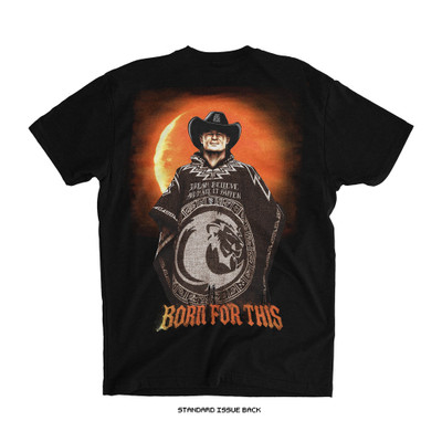 Diego Lopes Rising Sun Tee (Black) — back