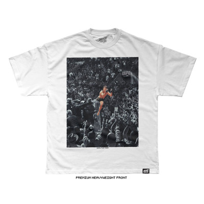 Diego Lopes 'Wrong Tree BIG Front' Tee (White) — front