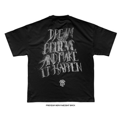 Diego Lopes Dream Believe Grunge Tee (Black) — back