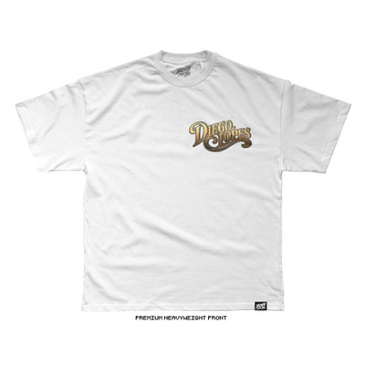 Diego Lopes UFC 325 'Crocodile Lopes' Tee (White) — front