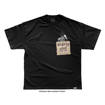 Diego Lopes UFC 325 'Wanted' Tee (Black) — front