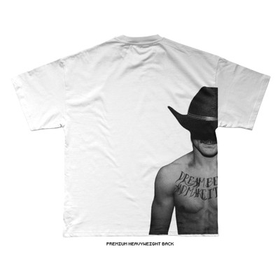 Diego Lopes UFC 325 'Worldwide' Tee (White) — back