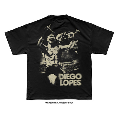 Diego Lopes UFC 325 'A Scanner Lopes' Tee (Black) — back