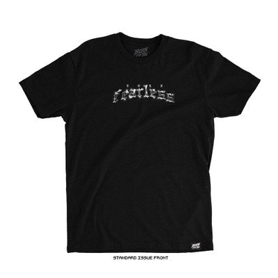 Joshua Van 'Born Fearless Photo' Tee (Black) — front
