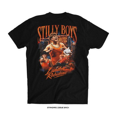 Landon Robideau 'VICTORY' Adult Tee (Black) — back