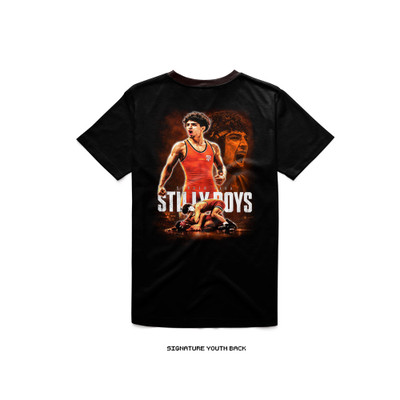 Sergio Vega 'MENTALITY' Youth Tee (Black) — back