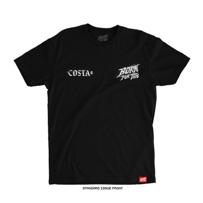 Alessandro Costa 'El Lobo' Tee (Black) — front
