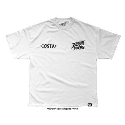 Alessandro Costa 'El Lobo' Tee (White) — front