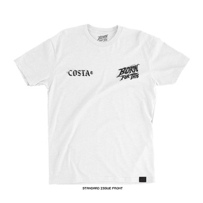Alessandro Costa 'El Lobo' Tee (White) — front