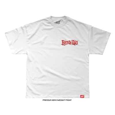 Bobby 'KING' Green 'WAR READY' Tee (White) — front