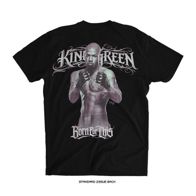Bobby 'KING' Green 'WAR READY' Tee (Black) — back