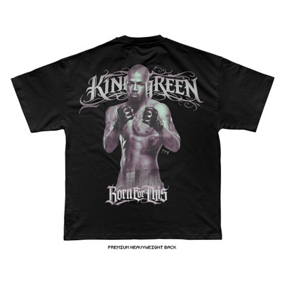Bobby 'KING' Green 'WAR READY' Tee (Black) — back