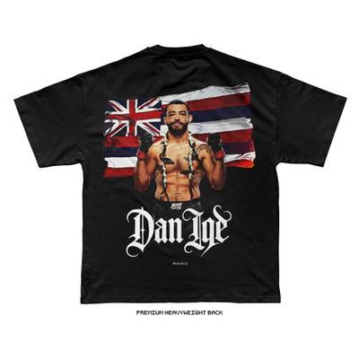 Dan Ige 'ALOHA DAN' Tee (Black) — back