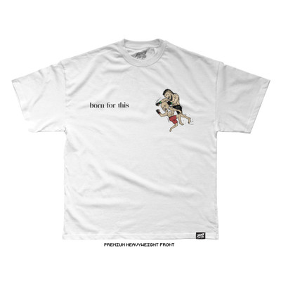 Johnny Walker 'ANIMATED' Tee (White) — front