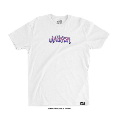 Johnny Walker 'VR COLLAGE' Tee (White) — front