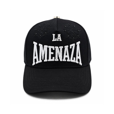 Born For This™ X La Amenaza Premium hat front image.