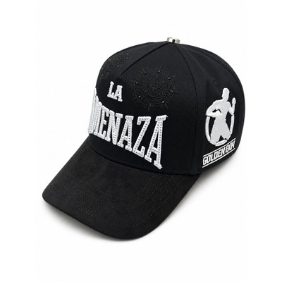 Born For This™ X La Amenaza Premium hat left front image