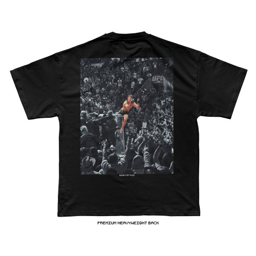 Diego Lopes 'Wrong Tree BIG Back' Tee (Black) — back