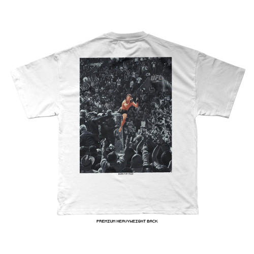 Diego Lopes 'Wrong Tree BIG Back' Tee (White) — back