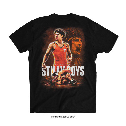 Sergio Vega 'MENTALITY' Adult Tee (Black) — back