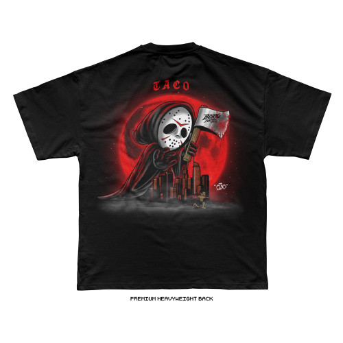 Taco Padilla 'Blood Moon' Tee (Black) — back