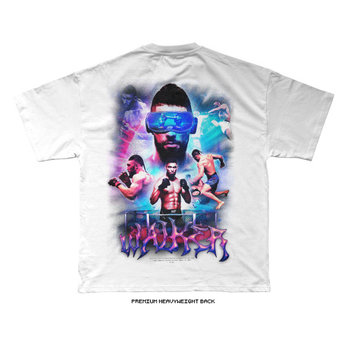 Johnny Walker 'VR COLLAGE' Tee (White) — back
