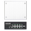 Intellinet Industrial 8-Port Gigabit Ethernet Layer 2+ Web-Managed Switch with 2 SFP Ports