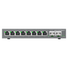 Grandstream GWN7721 8-Port 2.5GbE Network Switch with 2×10Gb SFP+ Uplinks – Managed Gigabit Switch