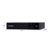 CyberPower PR2200RTXL2UACN 2200VA / 1980W Smart App LCD UPS Rack/Tower Extended Runtime with Network Slot