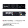 CyberPower PR3000RTXL2UCN 3000VA / 2700W Smart App LCD UPS Rack/Tower Extended Runtime with USB-C & Network Slot