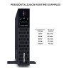 CyberPower PR3000RTXL2UACN 3000VA / 2700W Smart App LCD UPS Rack/Tower Extended Runtime with Network Slot