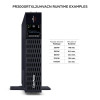 CyberPower PR3000RTXL2UHVACN 3000VA / 2700W High-Voltage Smart App LCD UPS Rack/Tower Extended Runtime with Network Slot