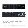 CyberPower PR5000RTXL2UC 5000VA / 4500W Smart App LCD UPS Rack/Tower Extended Runtime with USB-C