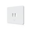Ubiquiti UACC-WP-KEYSTONE-H-2P Universal Paintable 2-Port Horizontal Keystone Wall Plate (4-Pack)