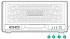 HPE Aruba JL087A#ABA 3810M 24G PoE+ 1-Slot Switch | Layer 3 Managed Gigabit Ethernet Switch | 24-Port PoE+ Network Switch