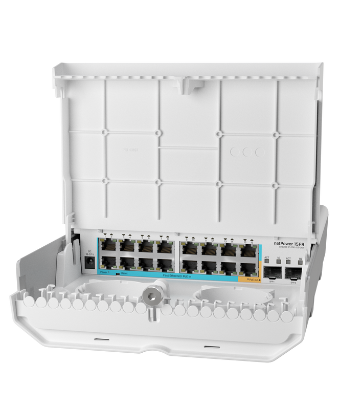 MikroTik CRS318-1Fi-15Fr-2S-OUT: The Affordable GPON Alternative for Large-Scale Ethernet Deployments