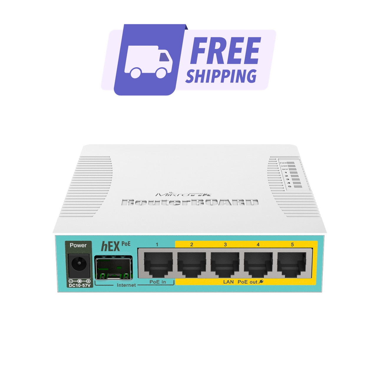Mikrotik hEX PoE Ethernet Router