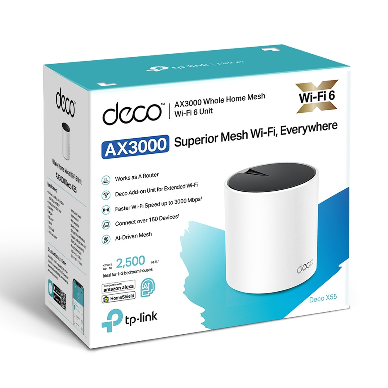 TP-Link AX3000 Whole Home Mesh WiFi 6 Unit